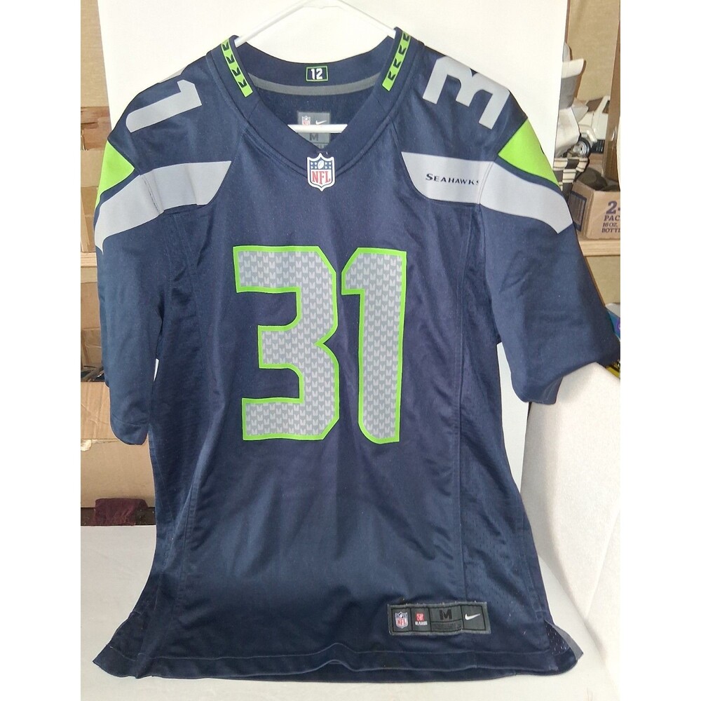 Seattle Seahawks Kam Chancellor #31 Nike On-Field Jersey Size Medium